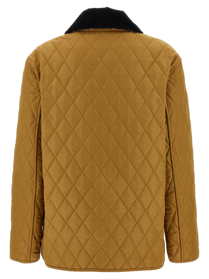 Burberry Dranefeld Puffer Jackets - Beige | f3b6248670fb1aed21d0c787bedacf3a7e7d2f39