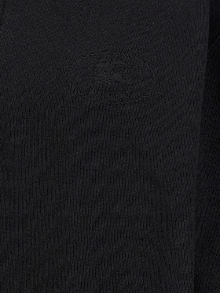 Burberry Check Sweatshirt - Black | 2c10dc770847d70eeee10ab233675d7f7763088f