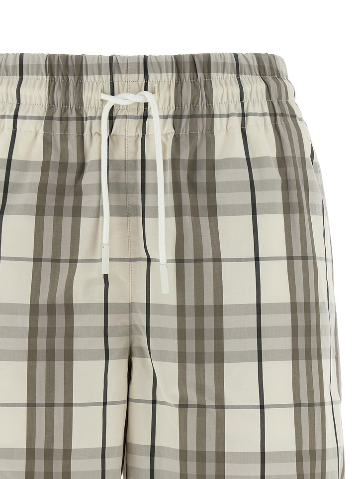 Burberry Check Bermuda Shorts Bermuda and Short - Gray | b2136e97c7c37ab1ce72785eb96055c3107374c4