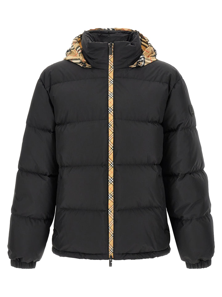Burberry Snowdon Puffer Jackets - Black | 8ae2d4614b60663daf3baba181cd1331fd444744