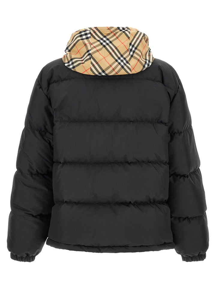 Burberry Snowdon Puffer Jackets - Black | 14e04814c18b8a3c3bd5654813080653455fed5f