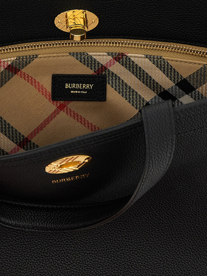 Burberry Cotswolds Tote Bag - Black | e98d2f82dab003698ceb770f449377dc7f5d851d