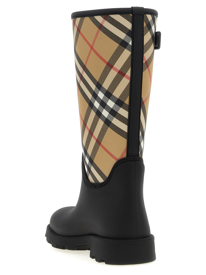 Burberry Marsh Stamp Boots and Ankle Boots - Black | 240a92adf9329224eca5b459d7fa481516d34416