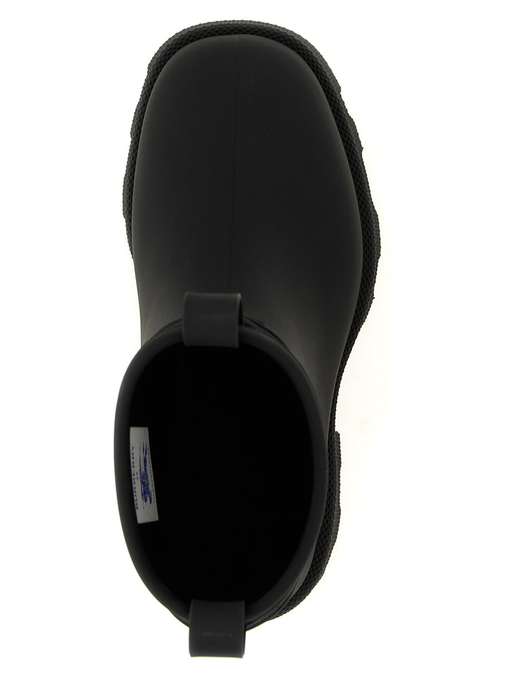 Burberry Marsh Stamp Boots and Ankle Boots - Black | bcff588cbea0dd5e00b37bad997d397457d627cd