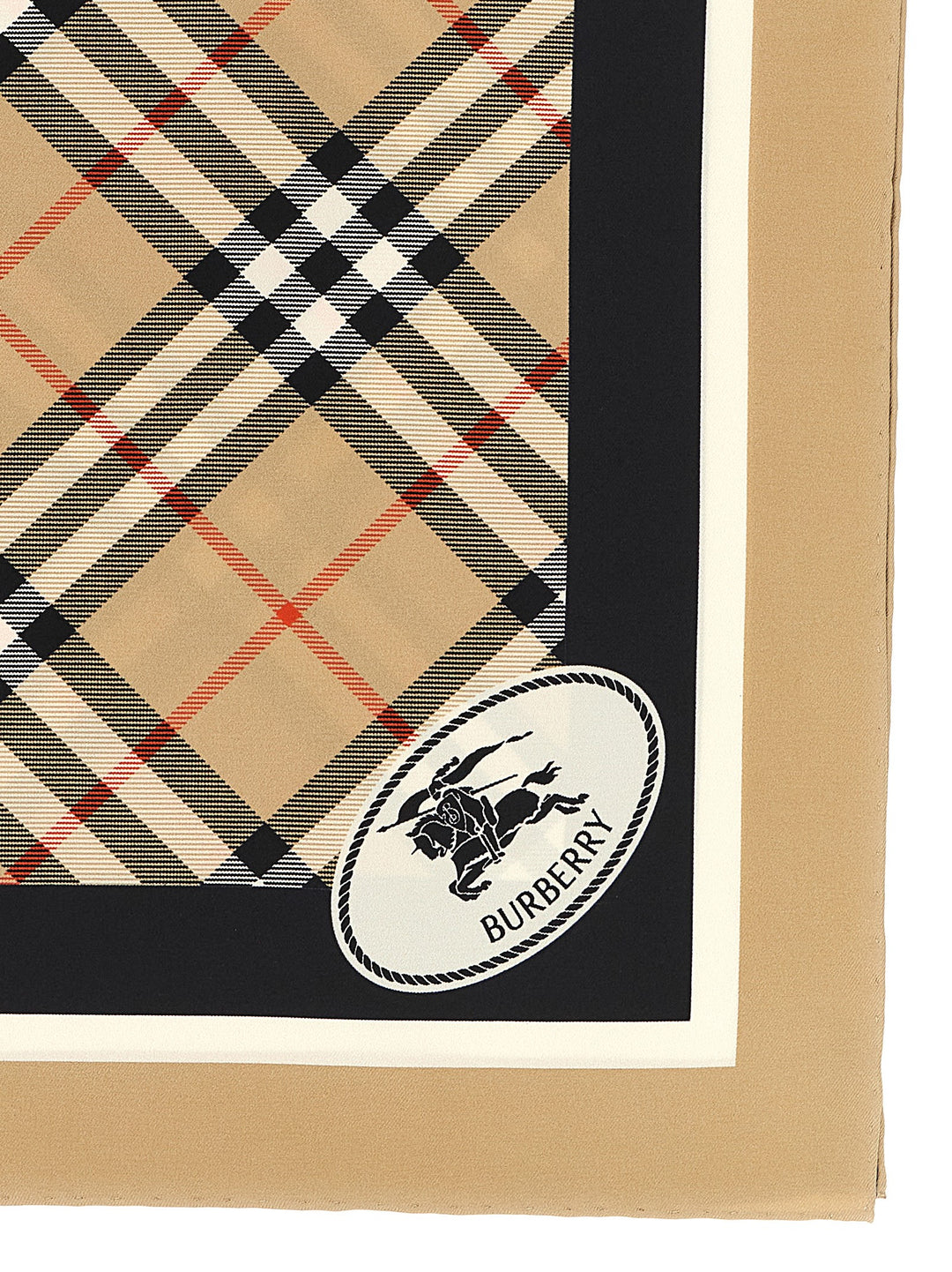 Burberry Check Scarf Scarves and Foulards - Multicolor | 730a1cc0f514515658d6a50b29fb709d4ae6b879
