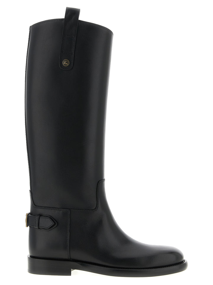 Burberry Cavalier Boots and Ankle Boots - Black | e1fa2776563597237287f53c464212cb7fa52c74