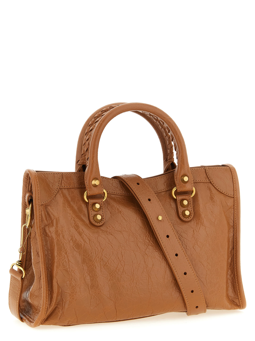 Balenciaga Le City S Hand Bags - Brown | 6c662835f5a15f8156db2557a7701b48a1927e4e