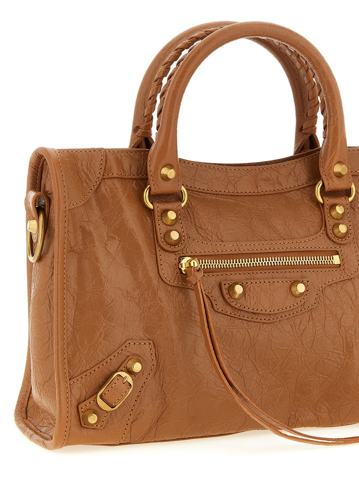 Balenciaga Le City S Hand Bags - Brown | be2ce7112b3dcc74d34cf59fdce693d98437e89f