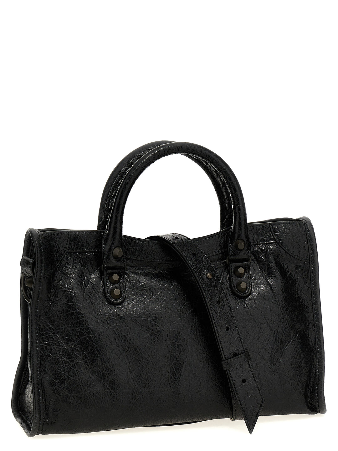 Balenciaga Le City Bag S Hand Bags - Black | 84b9512a85dc7fa771fc2f1193208923c8fb5642