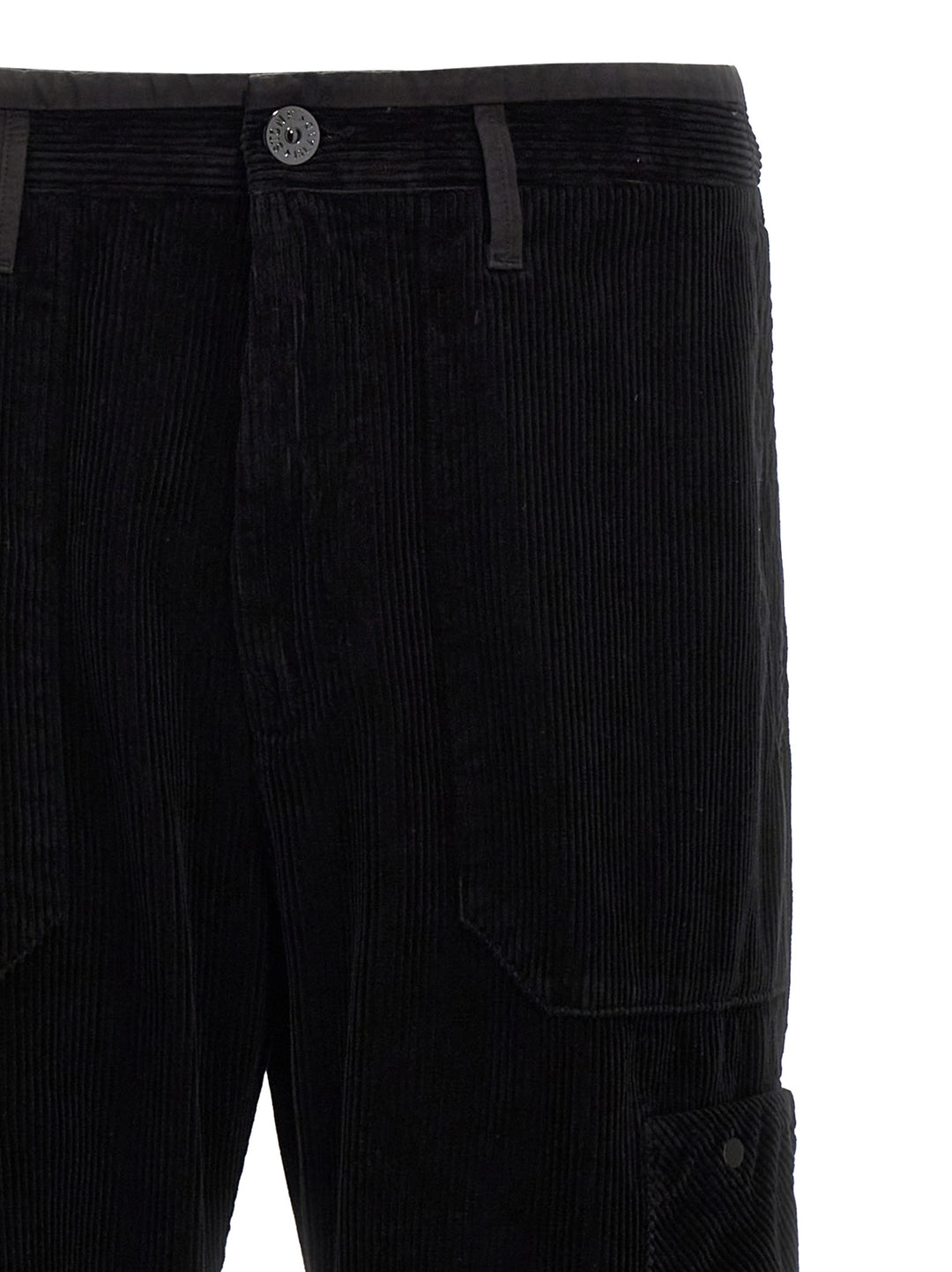 Velvet Cargo Pants Black