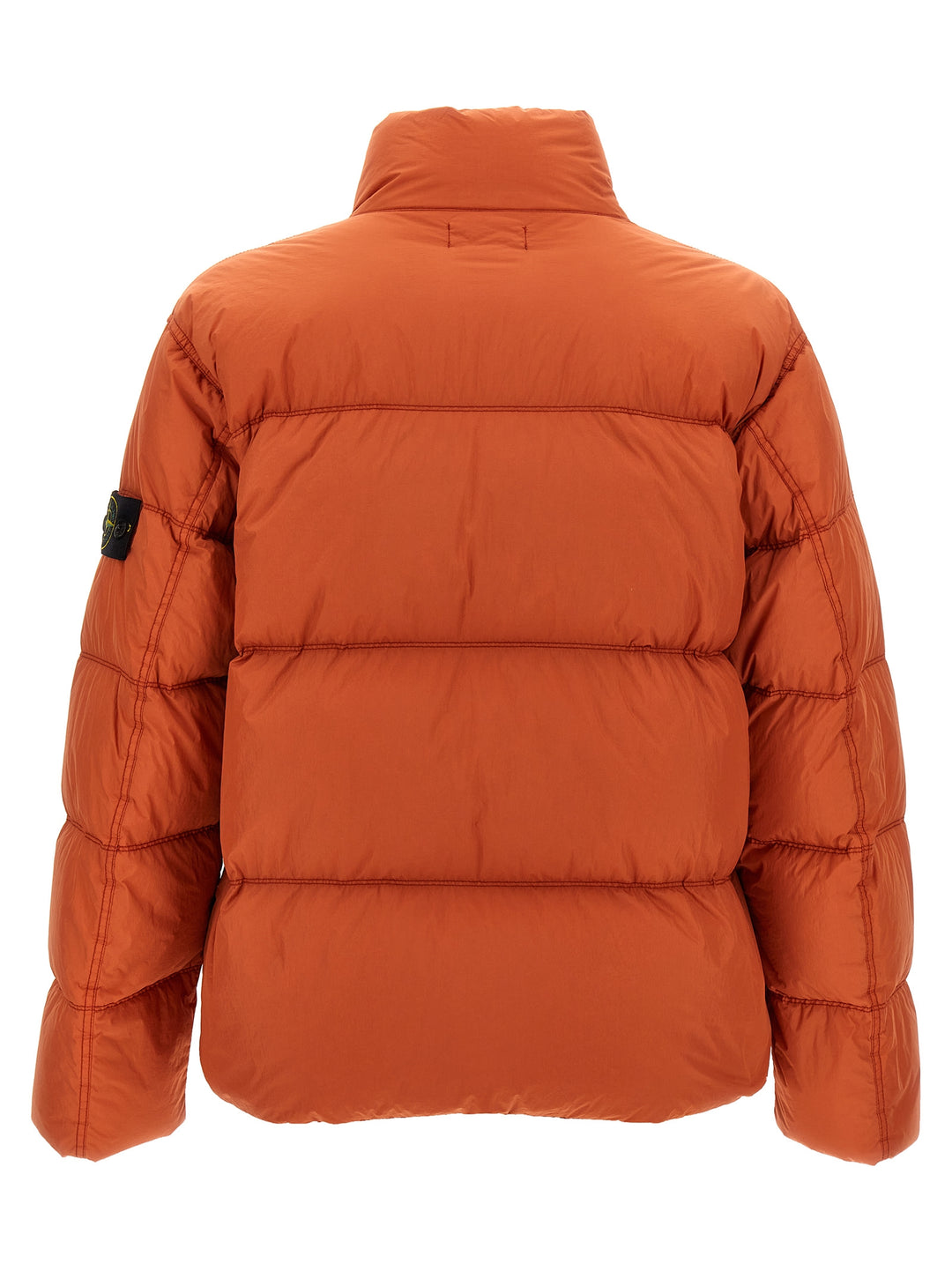 Garment Dyed Crinkle Reps R-Ny Down Casual Jackets, Parka Orange