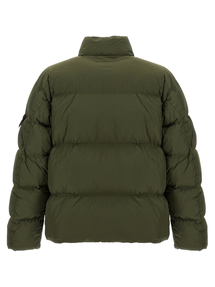 Garment Dyed Crinkle Reps R-Ny Down Casual Jackets, Parka Green