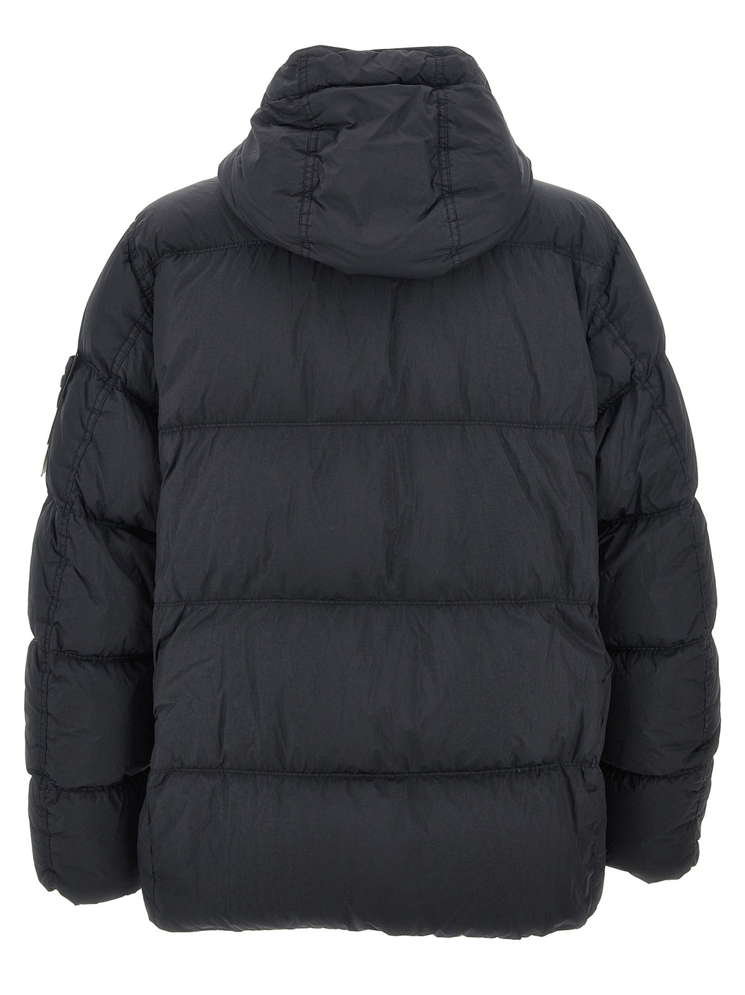 Garment Dyed Crinkle Reps R-Ny Down Casual Jackets, Parka Black