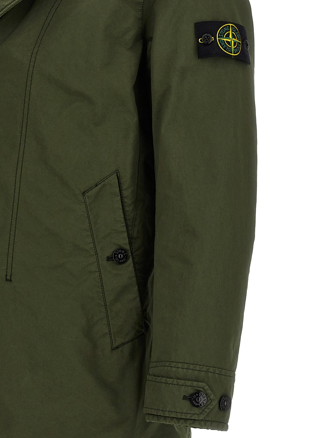 David-Tc Casual Jackets, Parka Green