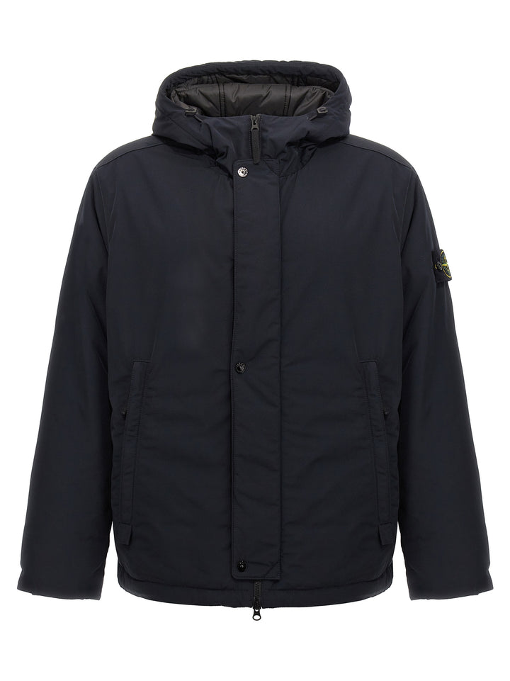 Micro Twill With Primaloft Casual Jackets, Parka Blue