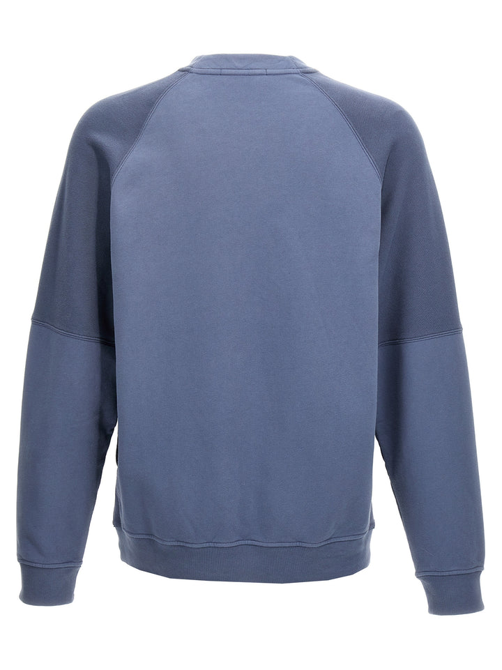 Logo Patch Sweatshirt Blue