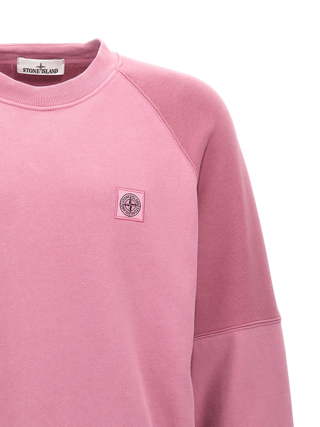 Logo Patch Sweatshirt Pink