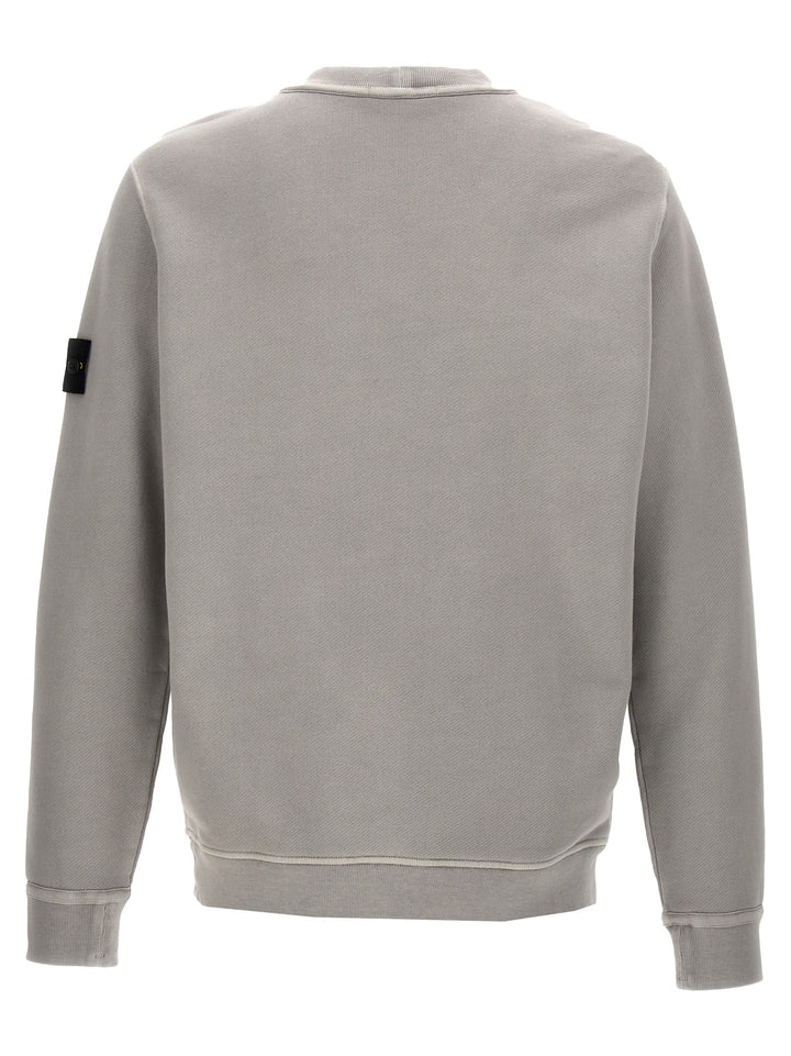 Logo Badge Sweatshirt Gray