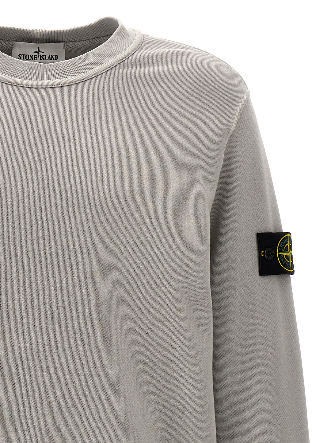 Logo Badge Sweatshirt Gray