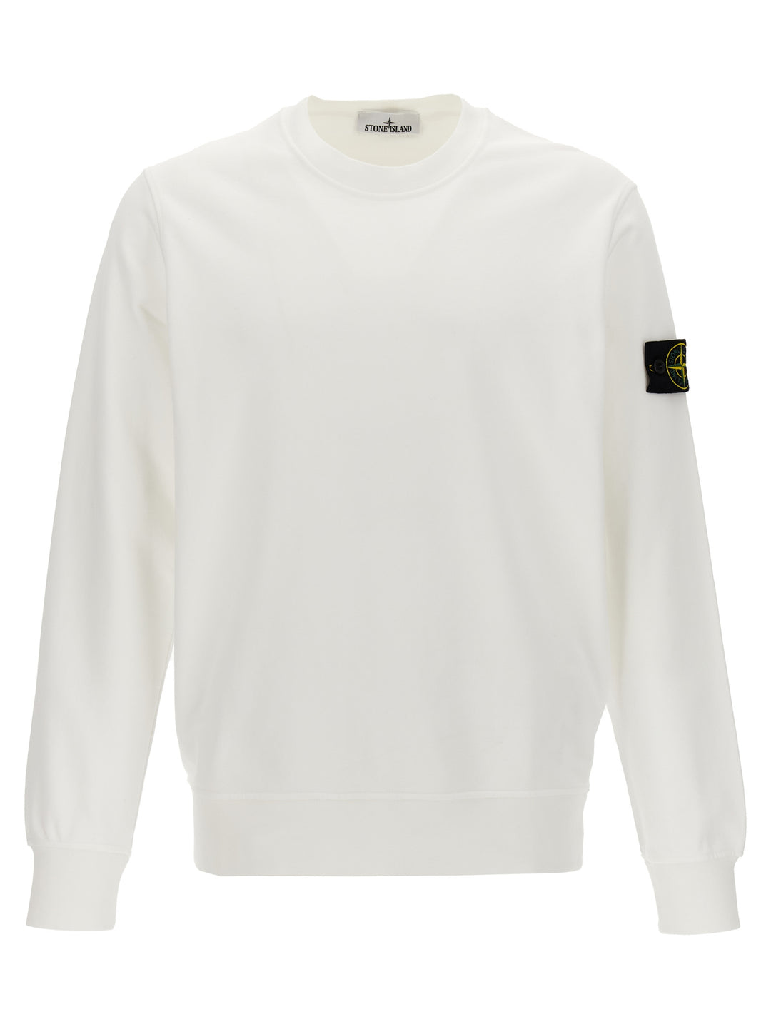 Logo Patch Sweatshirt White