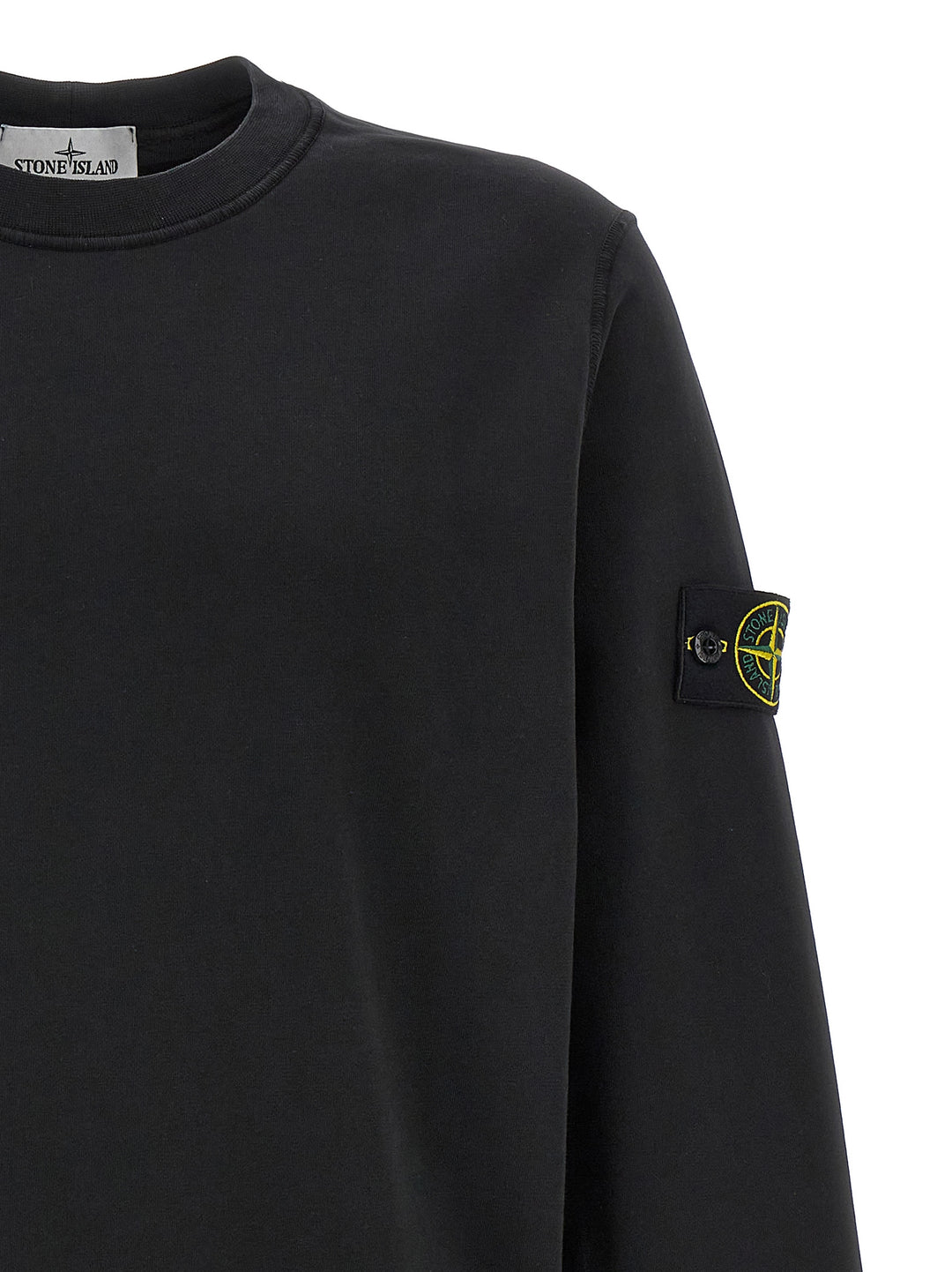 Logo Patch Sweatshirt Black