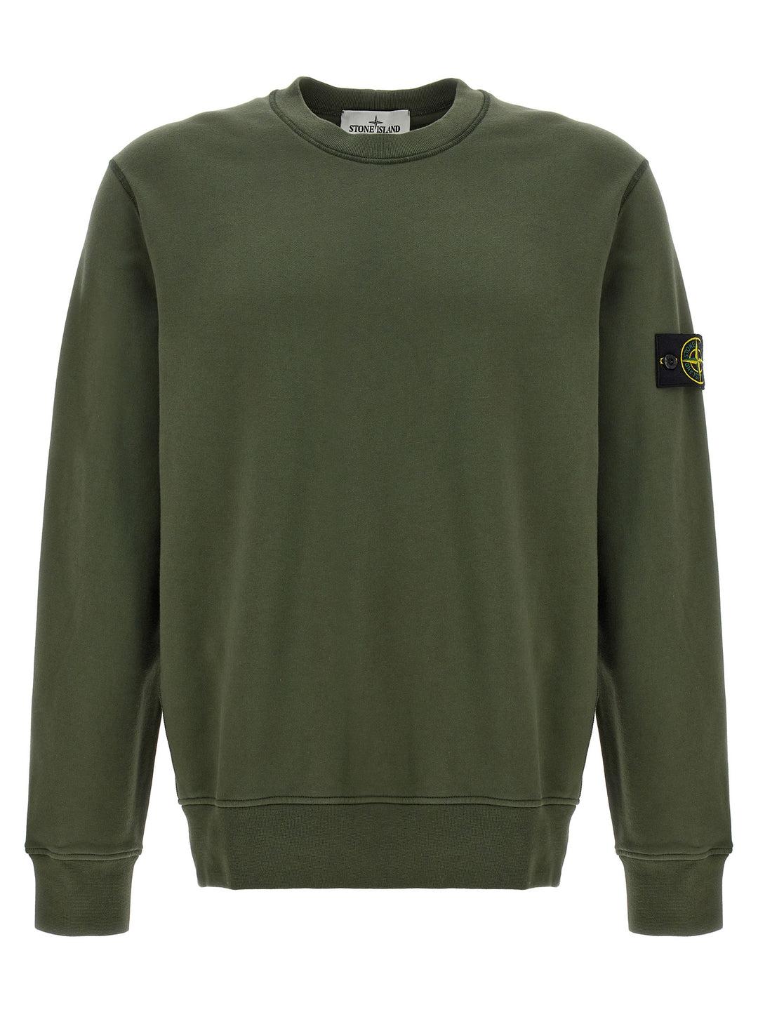 Logo Patch Sweatshirt Green