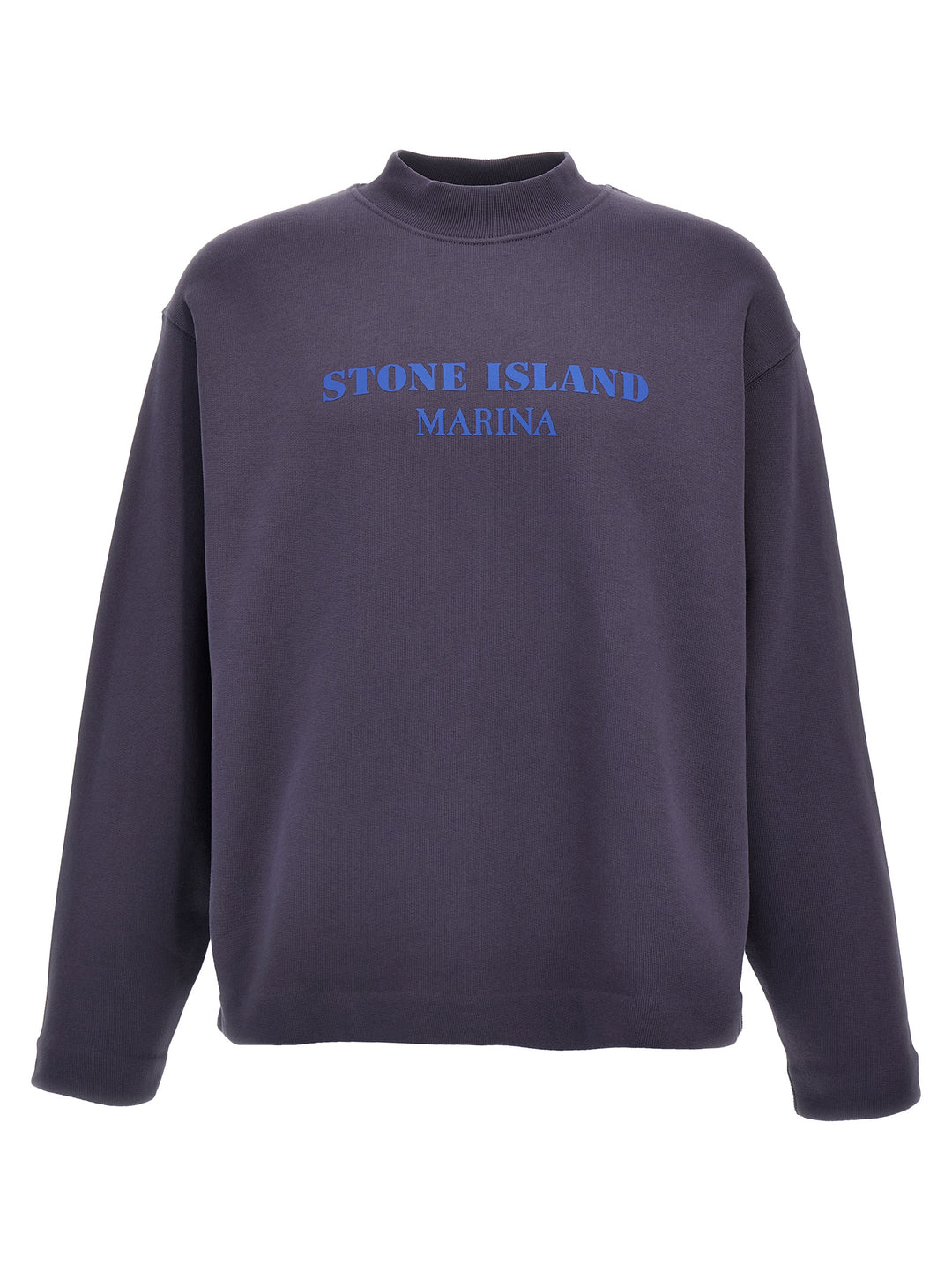 Logo Print Sweatshirt Blue