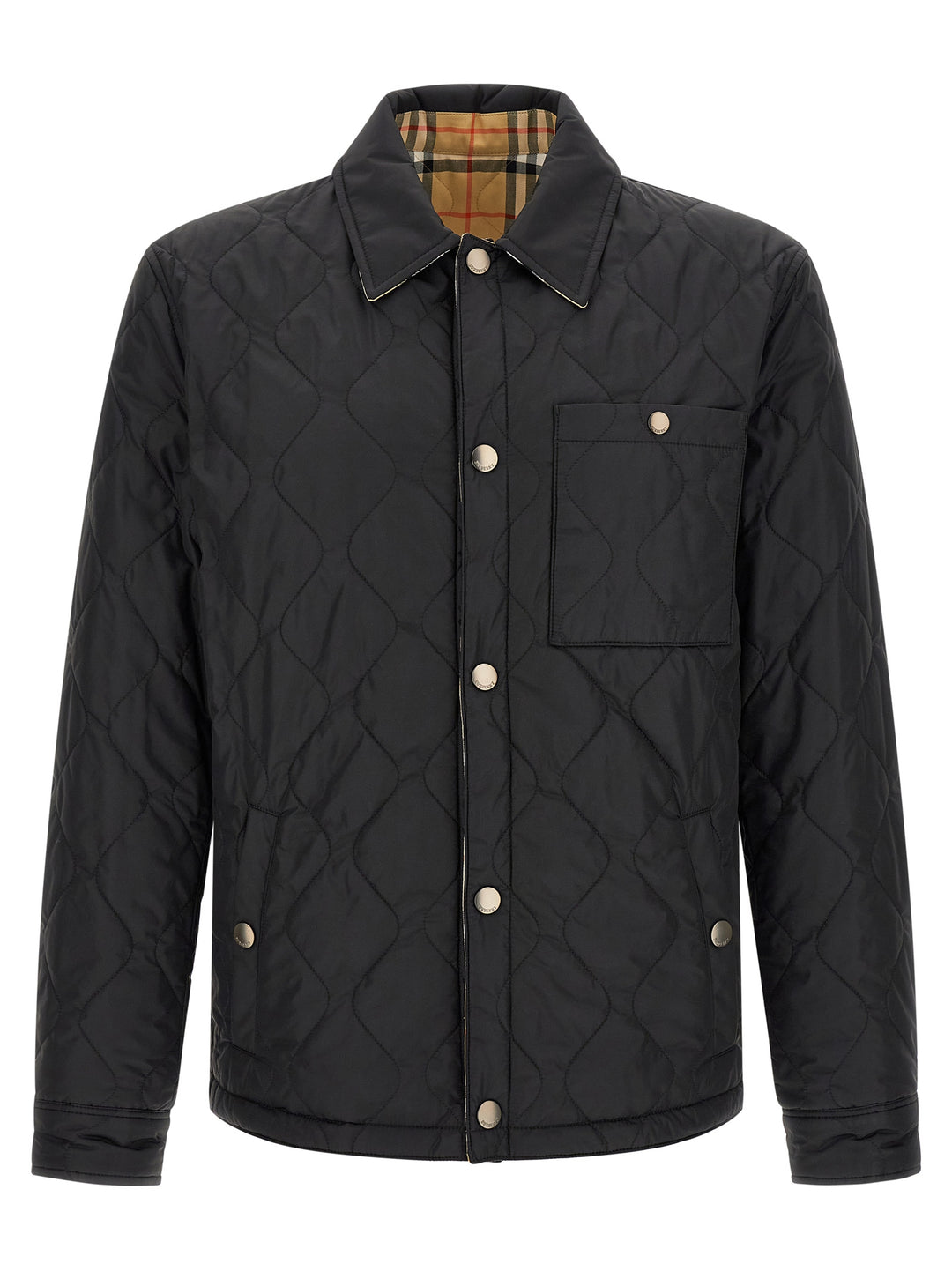 Burberry Brighton Puffer Jackets - Black | 1ff0416535cb523942627051a725417abc37b103