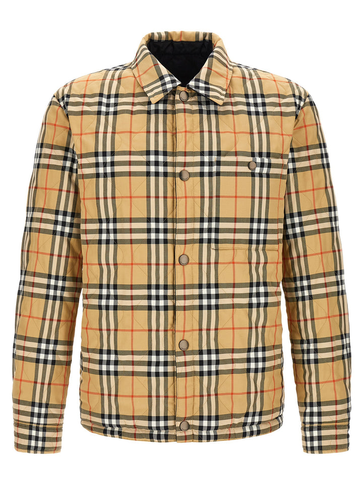 Burberry Brighton Puffer Jackets - Black | f304a572f80af759b2ed65fe369781aa24193ed6