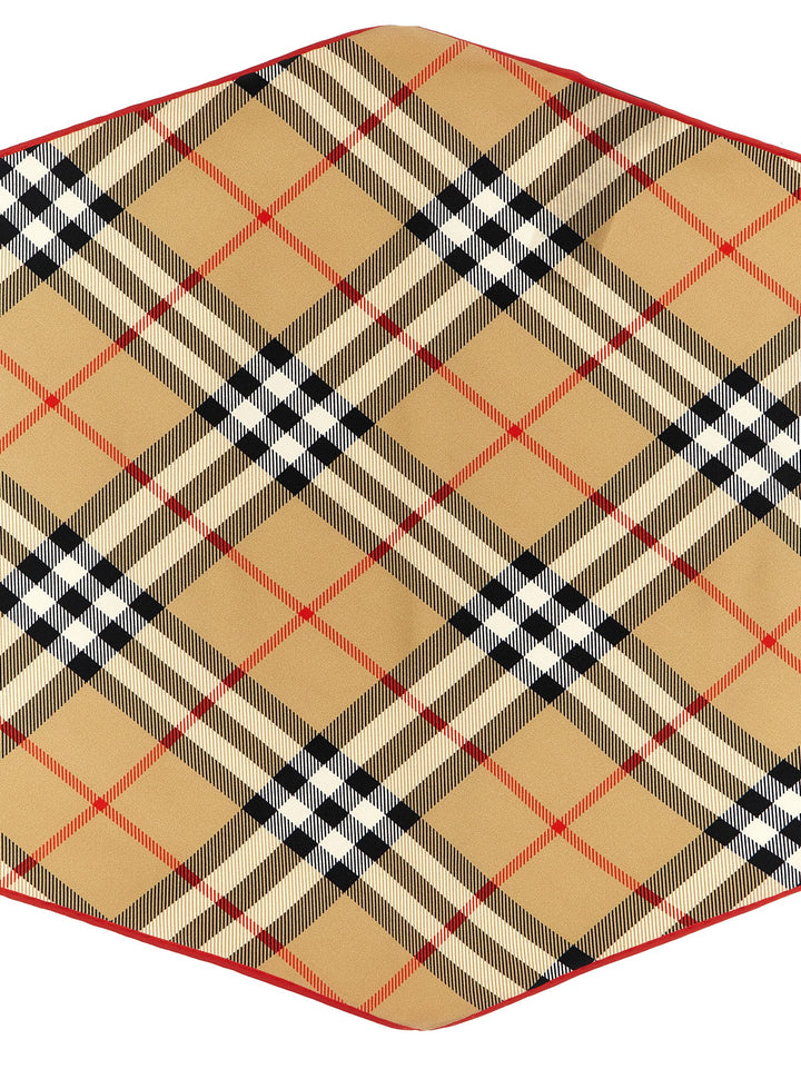 Burberry Check Silk Scarf Scarves and Foulards - Multicolor | 1b01020acdbbbbf6ca29853a405004366cb92fe9