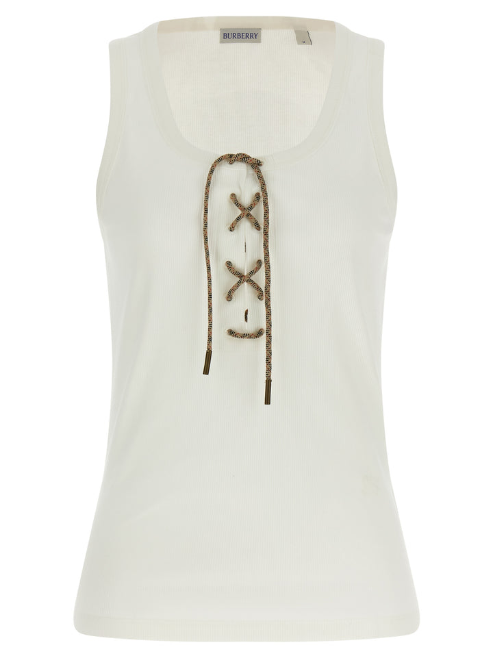 Burberry Cleo Tops - White | 5a2cf0239eadab72d962c750e500ffafdd69c489