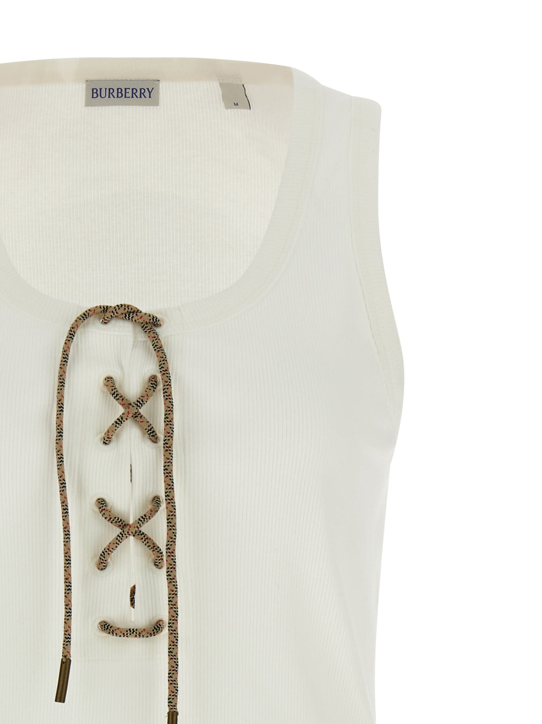 Burberry Cleo Tops - White | e4f99ffdb7a0ce55ea586e58d806c2cb8f9970ba