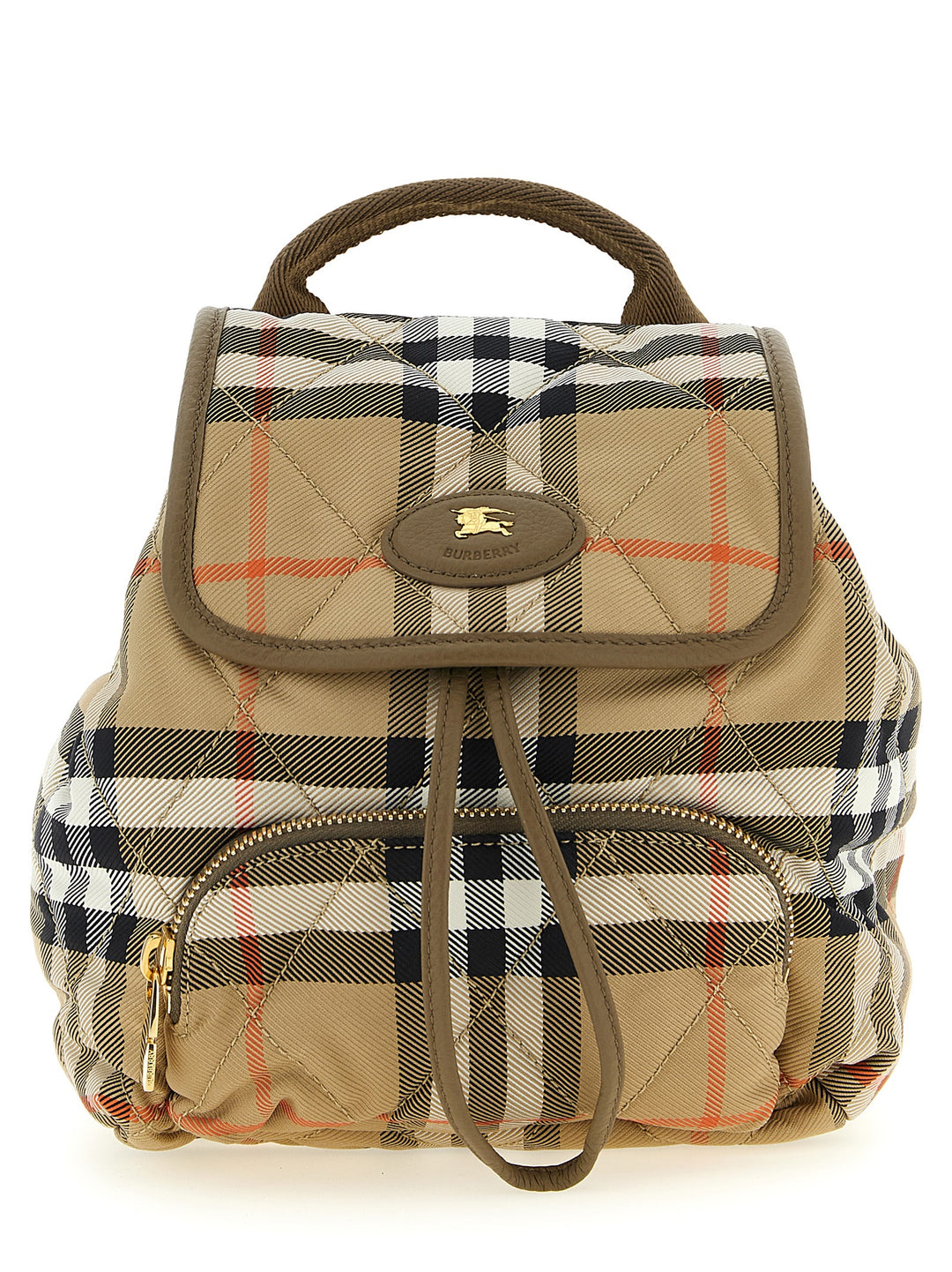 Burberry Horseshoe Backpacks & Travels - Beige | ab443ac799a144918b2279f028512aefbc819bea
