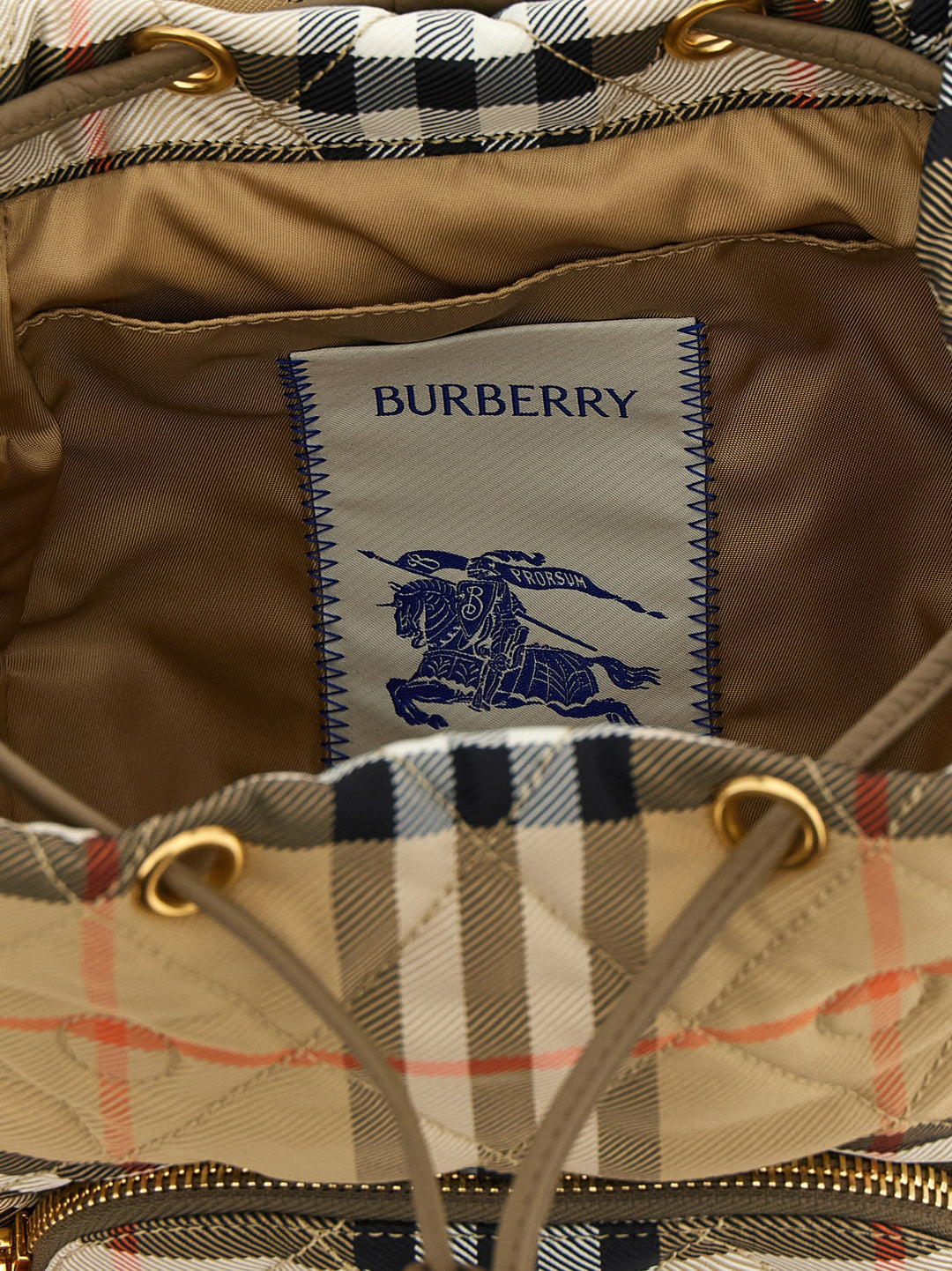 Burberry Horseshoe Backpacks & Travels - Beige | c5a3754e9a93b12646505dc1f899f811754c04c2