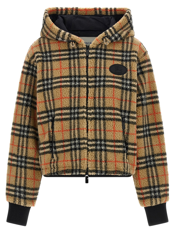 Burberry Fiona Puffer Jackets - Beige | 3c9e668c827fca8c1d0419a75fa80531cc6ed953