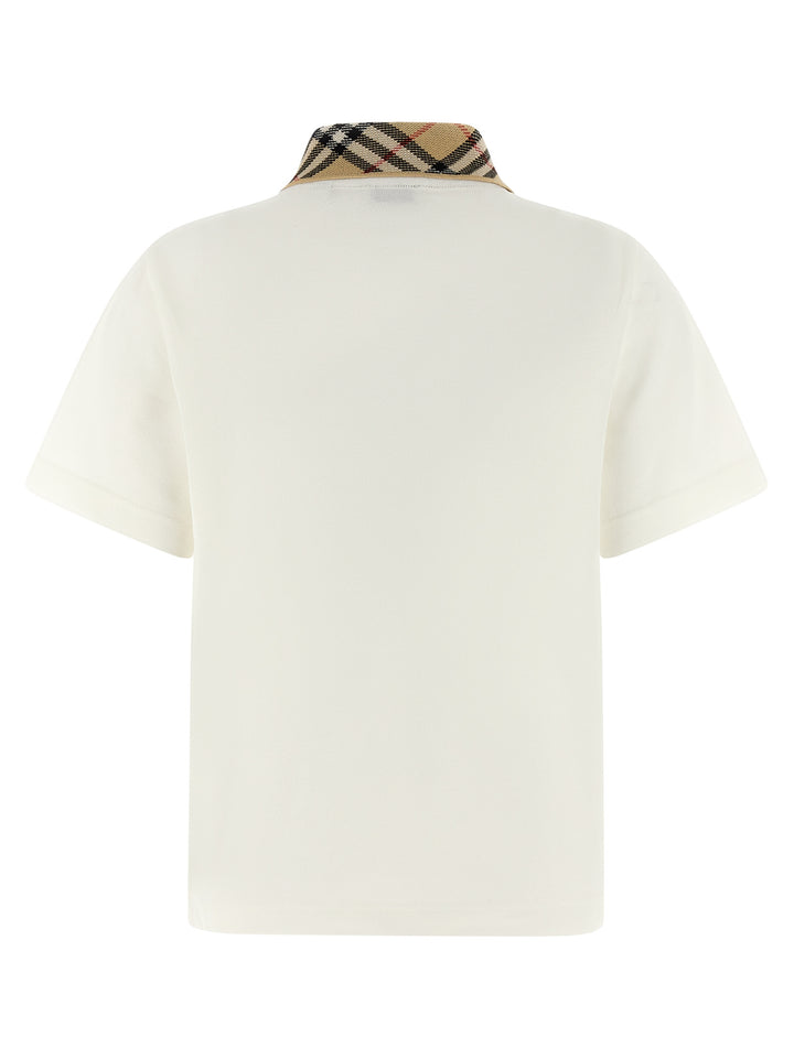 Burberry Imogen Polo - White | 77569652bf382110e8652e1fd28de71a5d0f6dd8
