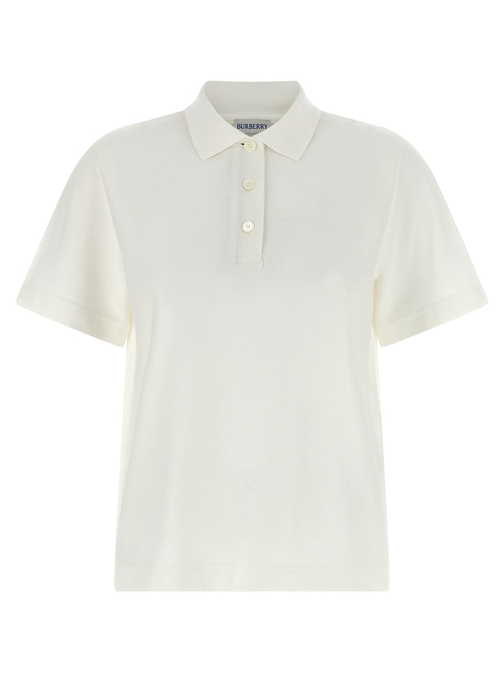 Burberry Priscilla Polo - White | 806aa944c4cf777ac61c1988c535815299526524