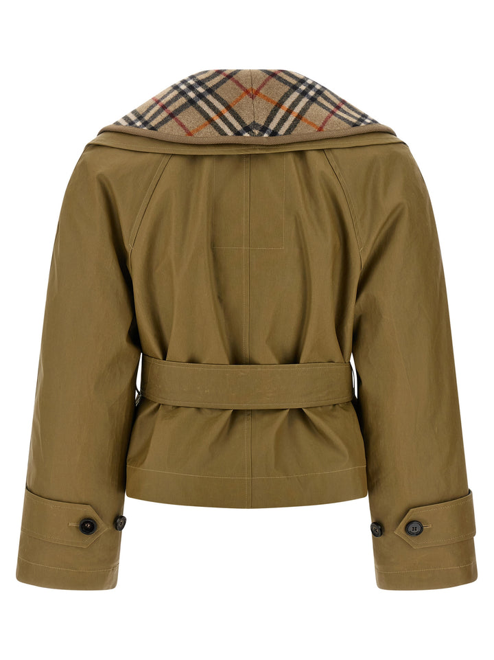 Burberry Carlton Puffer Jackets - Brown | 36a2ead0153ae9176286ce5b6f79ef256779a0f2