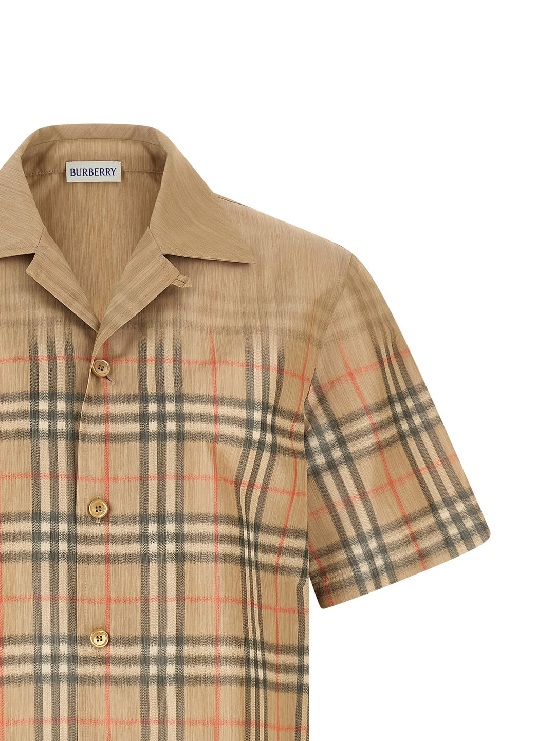 Burberry Hugh Shirt and Blouse - Beige | 7a3ecd1d496fad41ff65e1871077c60cfce985c5