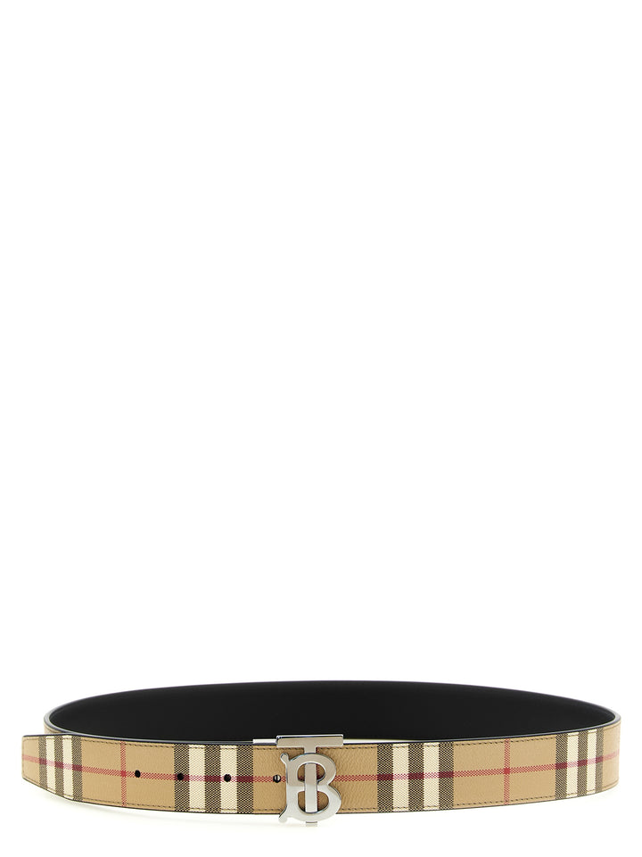 Burberry Logo Buckle Reversible Belt Belts - Beige | 8f5ec08edc11e55a1254619f9b48a1bc7557b667