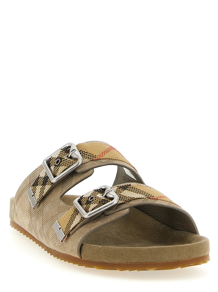 Burberry Urchin Sandals - Beige | aa11cbd4c12e9c691cbe571eb0283cb1082c9d74