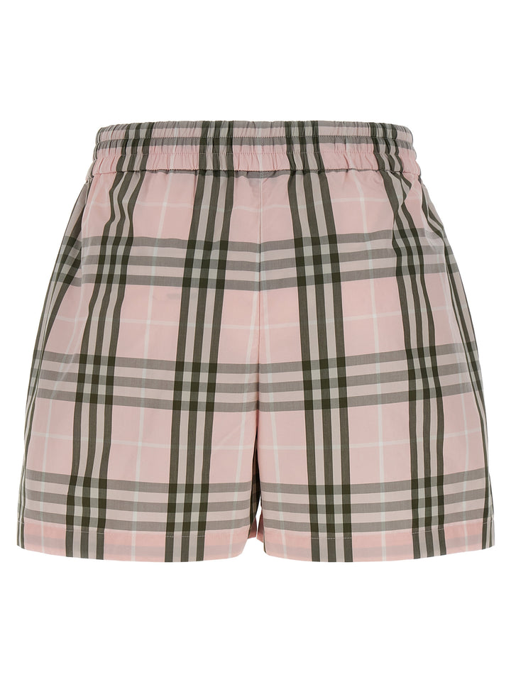 Burberry Evelyn Chk Bermuda and Short - Pink | 500c1c602c46126b9ce4a2ddc7cbd1238e15208b