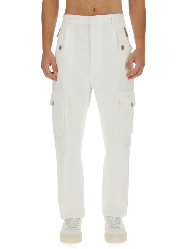 Balmain Pants - White | Wanan Luxury