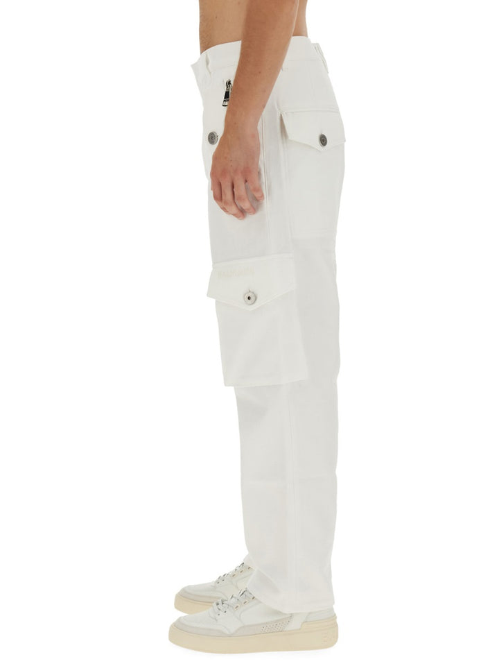 Balmain Pants - White | Wanan Luxury
