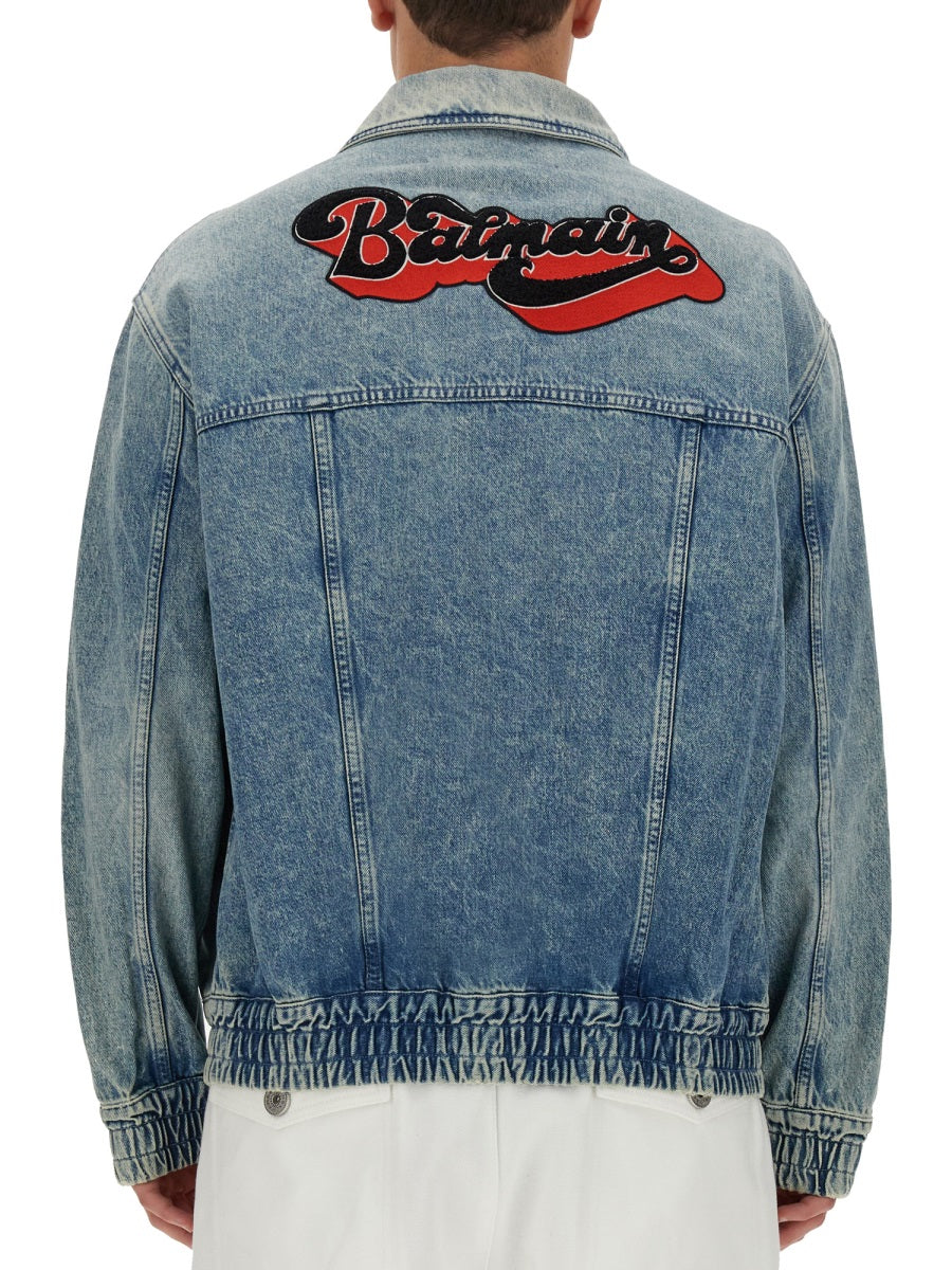 Balmain Jackets - Blue | Wanan Luxury