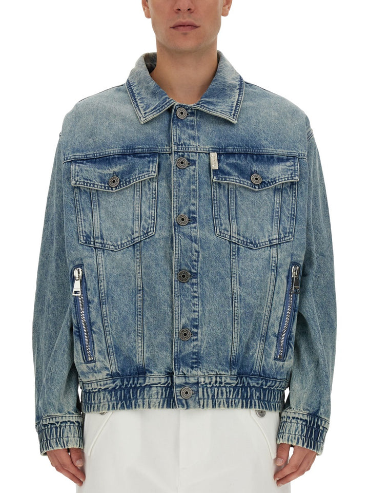 Balmain Jackets - Blue | Wanan Luxury