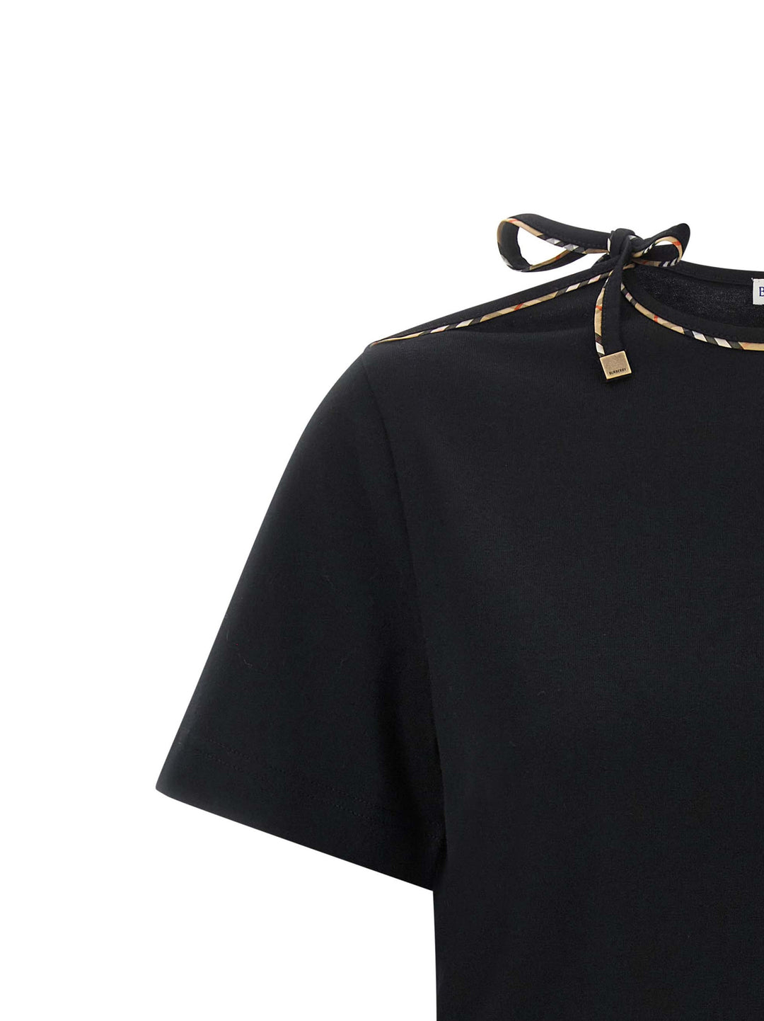 Burberry Frankie Bow T-shirt - Black | ade9e72df5c56bc38aab7a1ec13250d4b366bc10