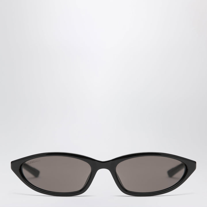 Balenciaga Neo Oval 2.0 Black Acetate Sunglasses