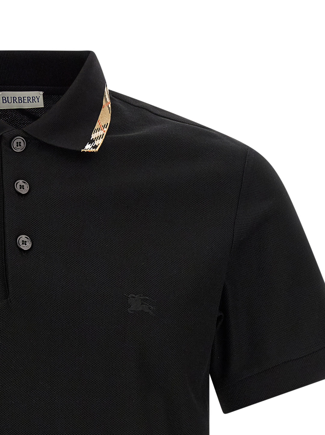 Burberry Eddie Polo - Black | 07e98ef7490380e27df128b88193fa6dfc779fe3