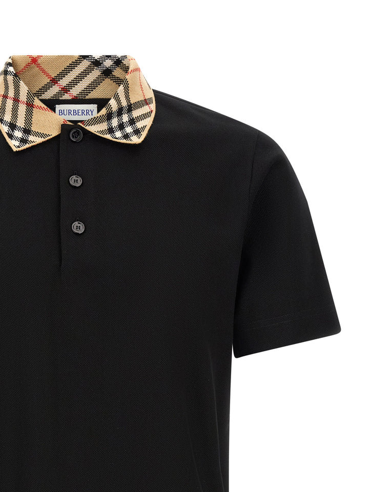 Burberry Evan Polo - Black | d71b93b89ba734f27b8a7a7d4d60fcadb9abac70